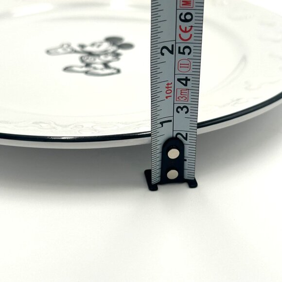 NWT Disney Parks Collection, Mickey Mouse Ceramic 8" Salad Dessert Plates, Set 4 - Picture 8 of 10